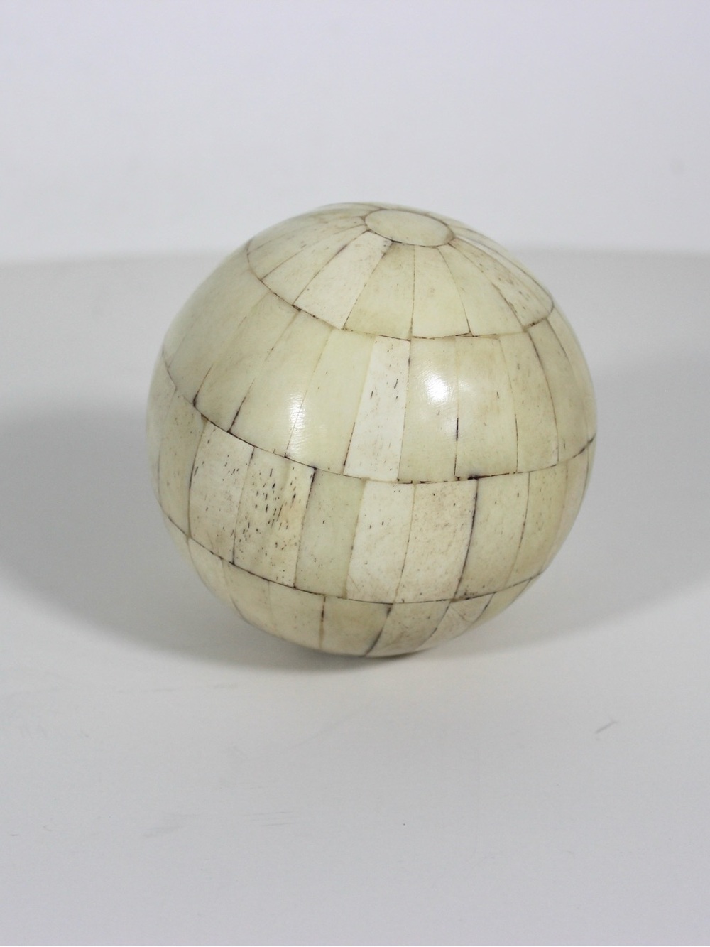 Vintage Decorative Bone Ball Sphere